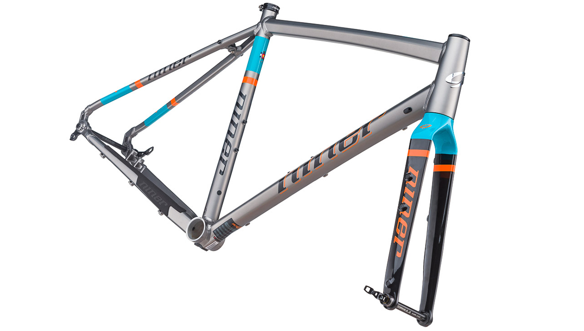 CUADRO Y TIJERA DE BICICLETA NINER RLT 9 RUTA - SINGLETRACK